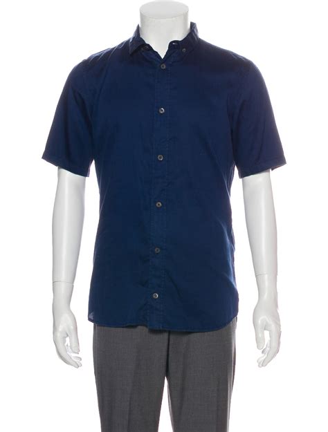 prada button ups|prada men's short sleeve shirts.